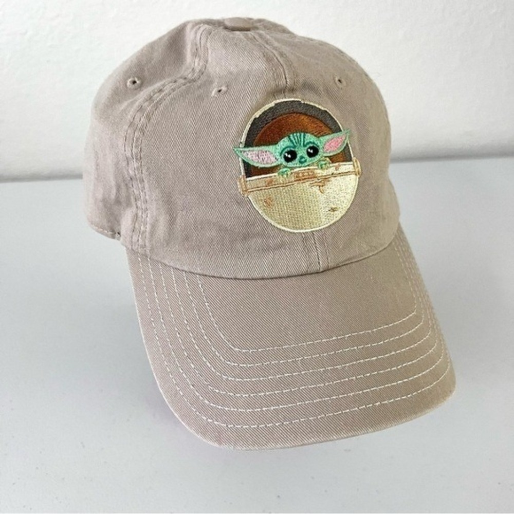 Star Wars Mandalorian Grogu Baseball Cap Adjustable‎ Disney Travel Vacation Yoda
